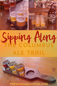 I had so much fun sampling all the amazing craft beers offered on the Columbus Ale Trail. The tours are so informative and the food is great, too!