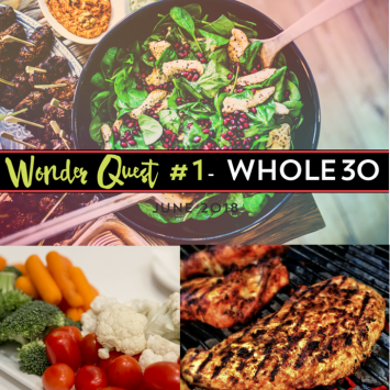 After a routine blood test that showed some abnormal thyroid levels, I'm recommitting myself to my health. How? I'm doing Whole30.
