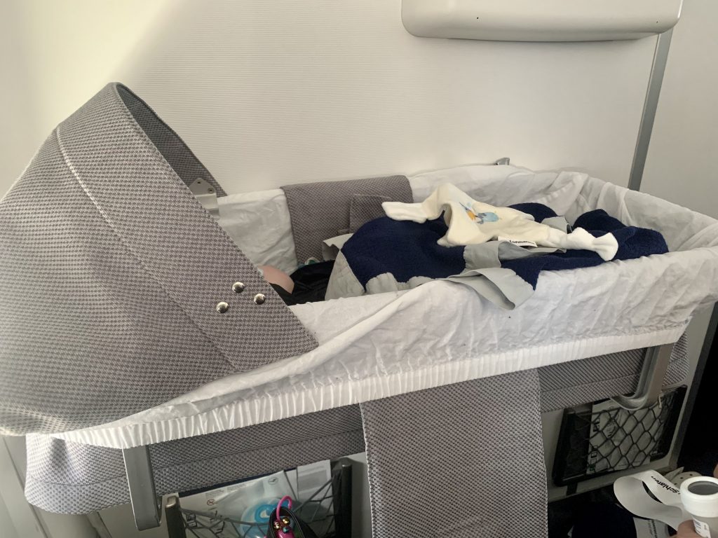 Airline Bassinet For Baby On Flight